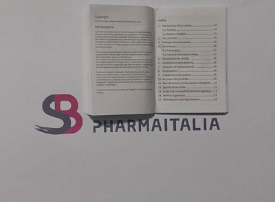 Saturimetro / pulsossimetro con pile, certificato istruzioni in italiano - Foto 4