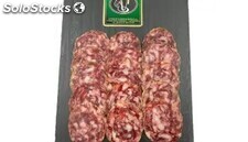 Saucisson ibérique tranché en blister 100g La vega de Salvatierra - boite 3 kilo