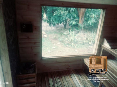 Saunas en madera Teka y Pino patula