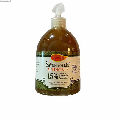 Savon liquide Alepia Savon D´Alep Authentique Doseur huile de baie de laurier (5