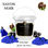 Savon noir Marocain béldi à la poudre de Nila bleu - Photo 3