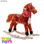 Schaukelpferd Plüsch mit Sound Schaukeltier Pferd Schaukelspielzeug - Foto 2