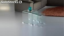 Schuller Glass Tables Nido Transparent