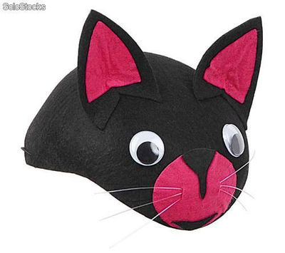 Schwarze Katze Hut
