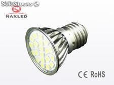 Screw e27 led spot light, 3.5Watt, high bright 5050 smd LEDs, clear glass cover