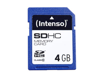Sdhc 4GB Intenso CL10 Blister
