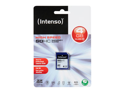Sdhc 4GB Intenso CL10 Blister - Foto 5
