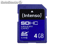 Sdhc 4GB Intenso CL4 Blister