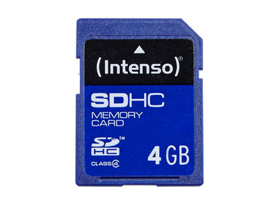Sdhc 4GB Intenso CL4 Blister