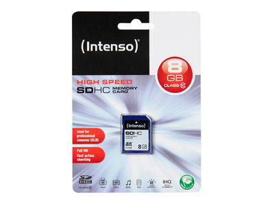 Sdhc 8GB Intenso CL10 Blister - Foto 5
