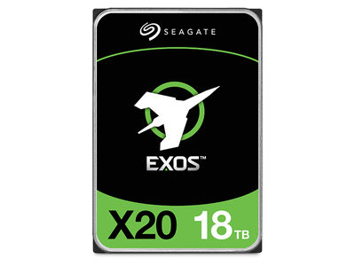 Seagate Enterprise Exos X20 18TB hdd Intern 3.5 7200RPM ST18000NM003D
