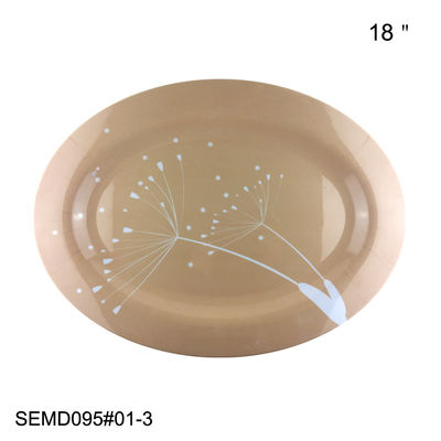 SEBEST Factory New style dandelion decal design Chinese melamine dinnerware set - Foto 4