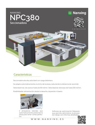 Seccionadora Nanxing NPC380