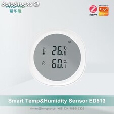 Seguridad para el Hogar Sistema de Alarma Zigbee Sensor de Temperatura Humedad