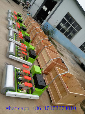 Seis fila sembradora sembradora de hortalizas con gas Power - Foto 2