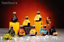 Sektflaschen Klein für Promotionen - Goldflockentraum