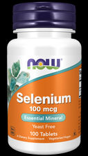 Sélénium 100 µg, 100 comprimés, Now Foods