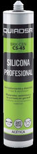 Sellador Silicona acética profesional Bronce brik-cen cs-45 quiadsa 52500591