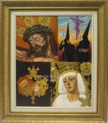 Semana Santa | Pinturas de escenas religiosas en óleo sobre lienzo