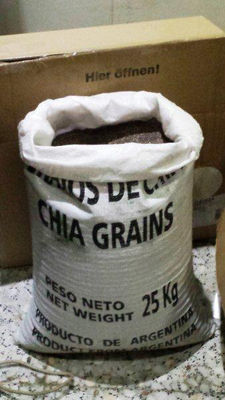 sementes de chia (em massa e embalagens )