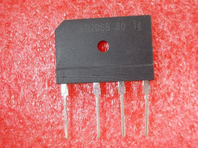 Semiconductor D20SB80 de circuito integrado de componente electrónico