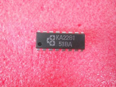 Semiconductor KA2281 de circuito integrado de componente electrónico