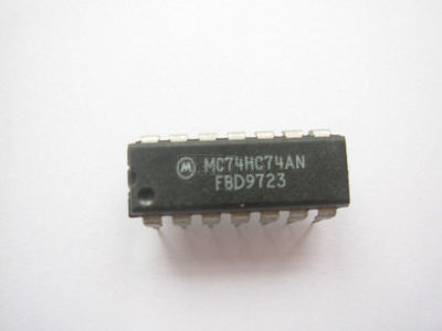 Semiconductor MC74HC74AN de circuito integrado de componente electrónico