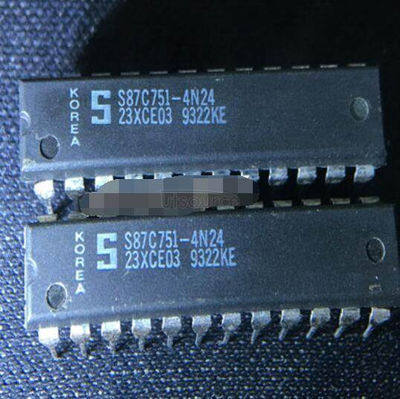 Semiconductor S87C751-4N24 de circuito integrado de componente electrónico