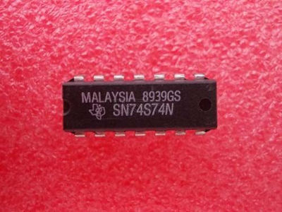 Semiconductor SN74S74N de circuito integrado de componente electrónico