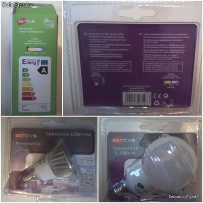 Sencys led+eco bulbs