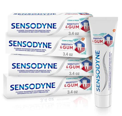 Sensodyne Pronamel Fresh Breath Emaille-Zahnpasta für empfindliche Zähne, stärkt - Foto 2