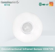 Sensor de alarma de seguridad Tuya NB-IoT Detector de movimiento de 360°