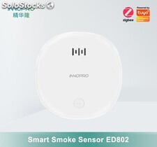 Sensor de humo inteligente Tuya Zigbee ED802