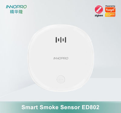 Sensor de humo inteligente Tuya Zigbee ED802