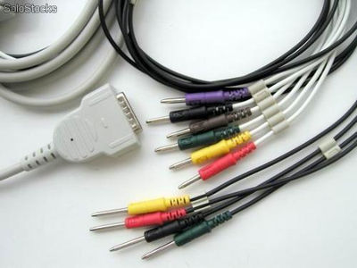 Sensores de saturacion spo2, brazaletes de nibp cables de ecg circuitos paciente - Foto 3
