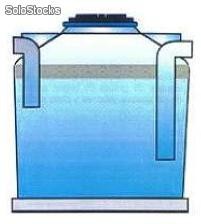 Separador de grasas para agua residual 3.000 litros