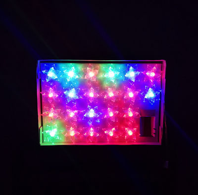 Serie 20 luces led forma nochebuena