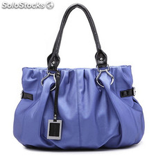 Serie Cariñoso elegante elegante bolsa de un solo hombro (azul)