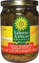 Serranos, chiles 12/340 gr