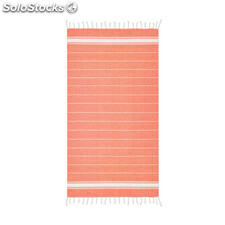 Serviette de plage coton orange MOMO9221-10