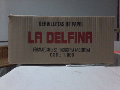 Servilletas de papel a granel Caja Cod.:1000 550 Unidades Aprox.