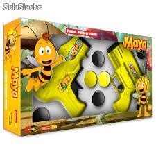 Set 2 Pistolas Ping Pong Abeja Maya