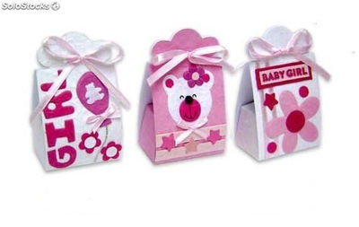 Set 24 cajas infantiles baby girl (3011)