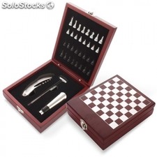 Set 3 accessori + scacchi