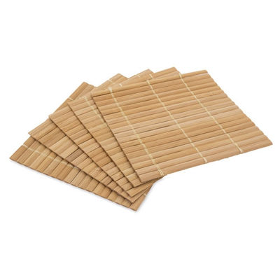 Set 5 posavasos de bambú - Foto 2