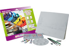 Set acuarela lidercolor contiene 10 laminas acuarela 27X38CM 1 paleta plast