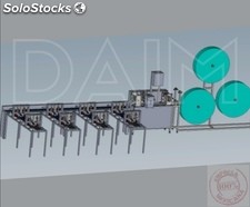 Set automático para elaborar cubrebocas