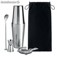 Set cocktail 750ml argento lucido MIMO6224-17