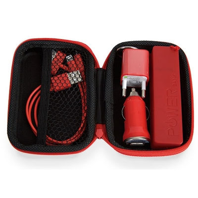 Set completo smartphone rojo