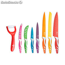 Set cuchillos 7 mas pelador